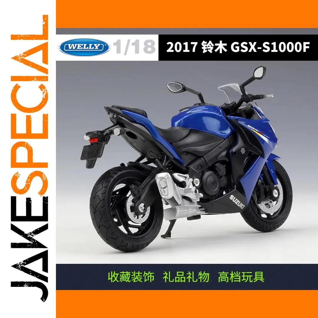 1:18 Suzuki GSX-S1000F Diecast Motorcycle Model 1 1:18 Suzuki GSX-S1000F Diecast Motorcycle Model