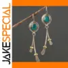 Vintage Geometric Drop Earrings for Women