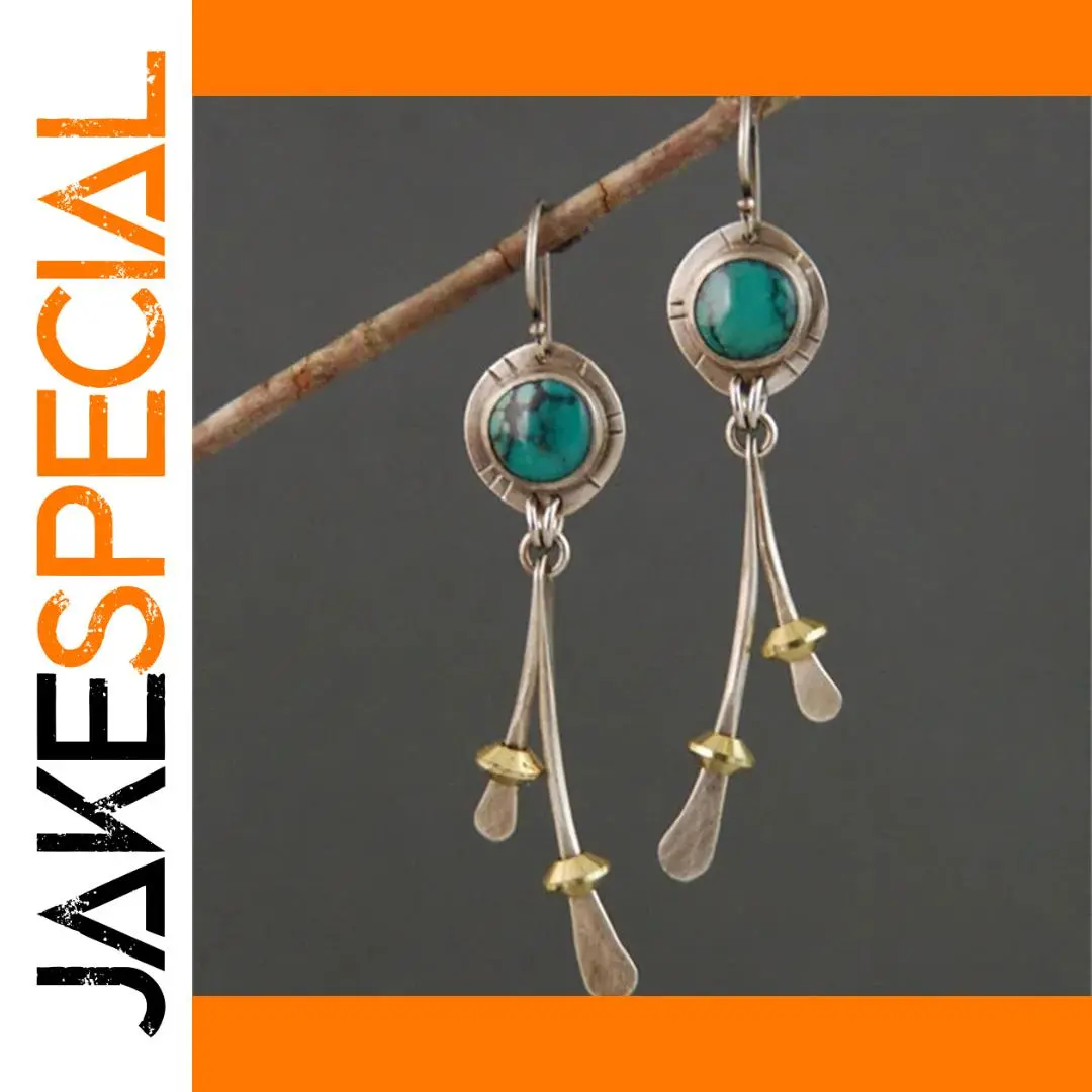 Vintage Geometric Drop Earrings for Women 1 Vintage Geometric Drop Earrings for Women