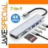 FEIWIMI 7-in-1 USB C Docking Station, 4K HDMI