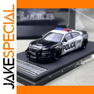 Realistic Miniature Police Cruiser Model