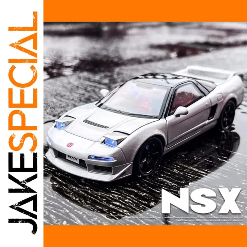 The 1:32 Honda NSX Diecast Model in Silver 1 4106bb0ed9b14224b2f088b4 product image