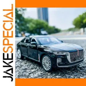 1:24 HONG QI H9 Luxury Sedan Model