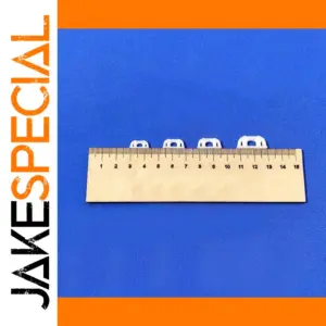 Resin RC Boat Hooks Set, 4 Sizes, 10 Pieces