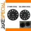 NH35 and 4R35 Watch Dial for Automatic Movements