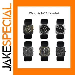 Silicone Watch Strap for BELL&ROSS BR01 BR03