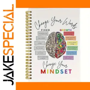 Vibrant Mental Health Spiral Notebook A5