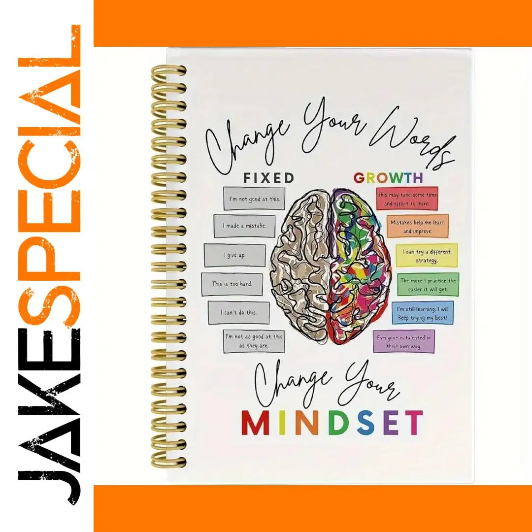 Vibrant Mental Health Spiral Notebook A5 1 Vibrant Mental Health Spiral Notebook A5