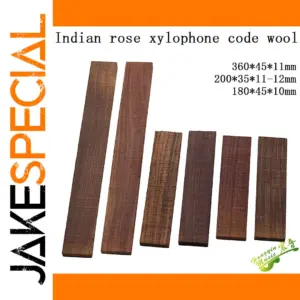 Premium Indian Rosewood Guitar Bridge Material