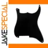 Pro Strat-Style 4-Hole Black Pickguard 2.0-2.2mm