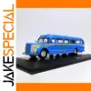 Vintage Blue 1:43 Die-Cast Bus Model by SCHUCO