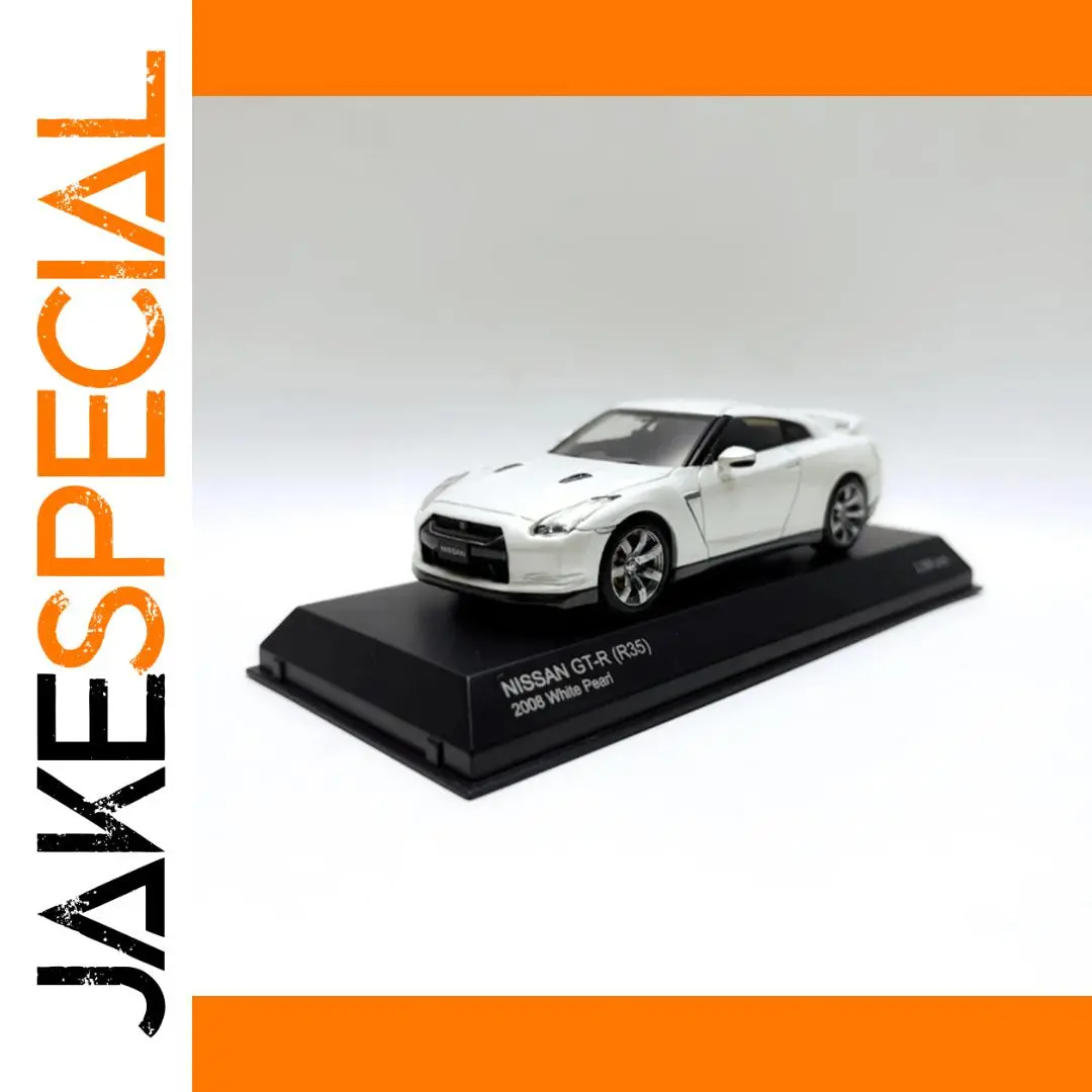 Nissan GT-R R35 2008 Diecast Model 1:43 Scale 1 Nissan GT-R R35 2008 Diecast Model 1:43 Scale
