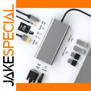 11-in-1 USB-C Docking Station with 4K Support