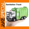 Diecast Sanitation Truck Model with Functional Lights