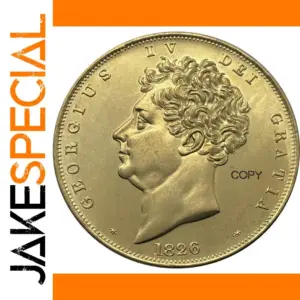 George IV 1826 Antique Replica Coin