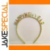 HAPPY NEW YEAR Headbands Set (6 Pieces)