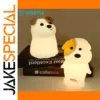 Silicone Puppy Night Light with 1200mAh Battery