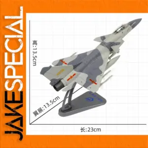 Diecast J-10C Fighter Model 23cm Scale