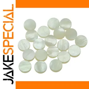 Mother of Pearl Guitar Dot Set with Iridescent Finish