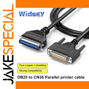 DIVEDEER CN36 to DB25 Parallel Printer Cable