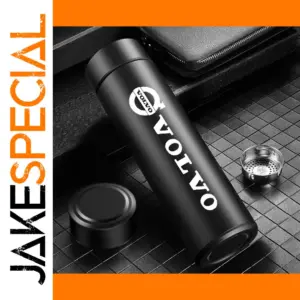 Black Insulated Car Water Bottle 500ml