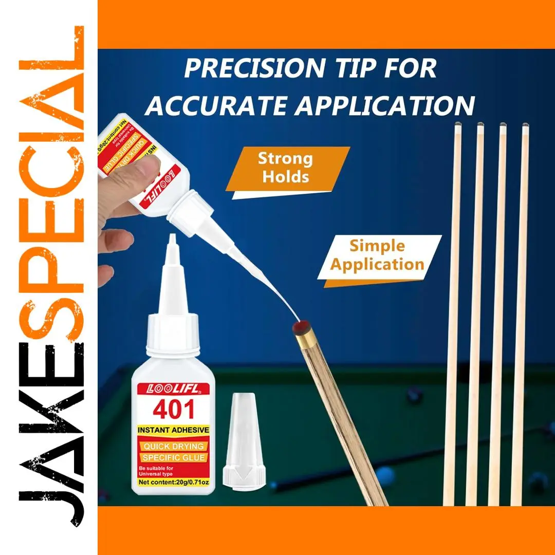 LOOLIFL 25ml Cue Tip Super Glue 1 LOOLIFL 25ml Cue Tip Super Glue