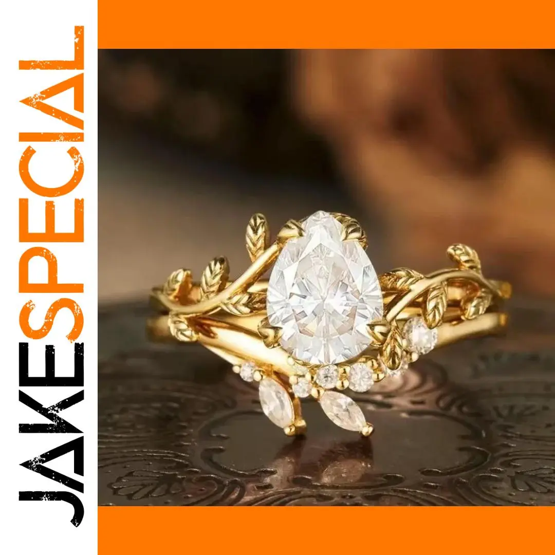 Nature-Inspired Cocktail Ring in Silver or Gold 1 Nature-Inspired Cocktail Ring in Silver or Gold