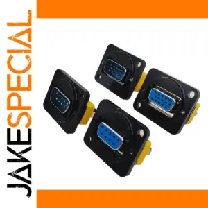 Mini DB9/DB15 Connector Set for Secure Serial Links