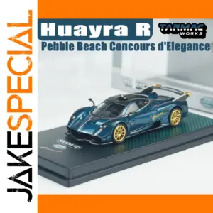 Peacock Blue Huayra R Model by Takara Tomy