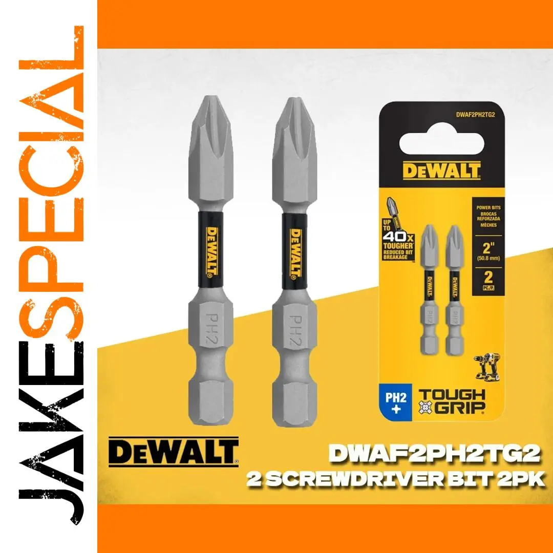 DEWALT TOUGHGRIP™ Impact Screwdriver Bits Set 1 DEWALT TOUGHGRIP™ Impact Screwdriver Bits Set
