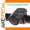 Compact 120dB Bike Electric Bell with USB Recharge