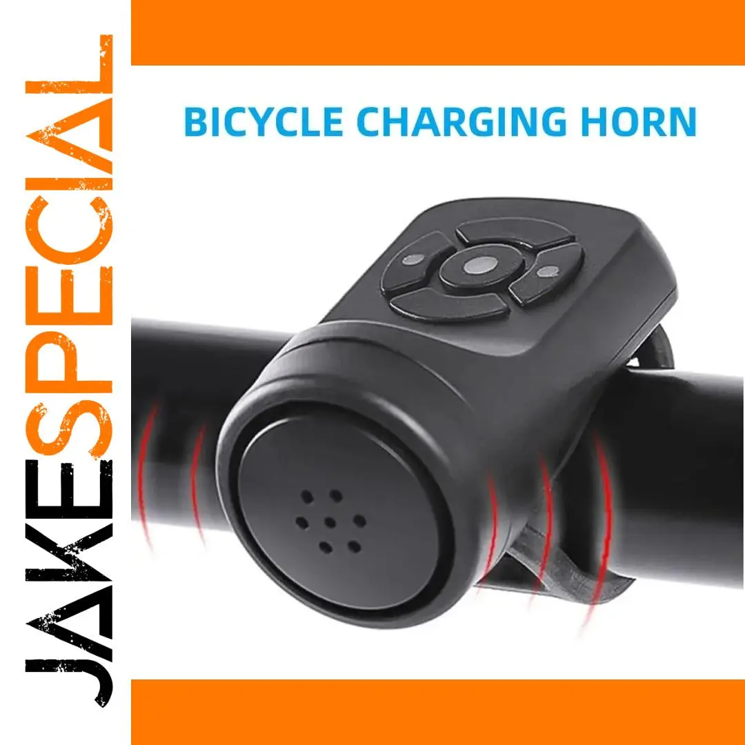 Compact 120dB Bike Electric Bell with USB Recharge 1 Compact 120dB Bike Electric Bell with USB Recharge