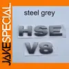 Land Rover Steel Grey Emblem Set for Discovery & Freelander