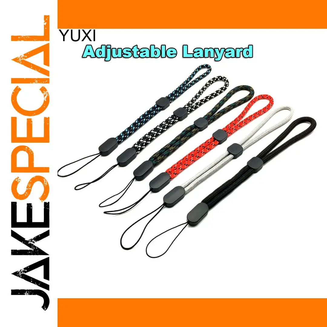 Adjustable Nylon Wrist Strap with Color Variants 1 Adjustable Nylon Wrist Strap with Color Variants