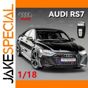 1:18 Audi RS7 Diecast Model in Black