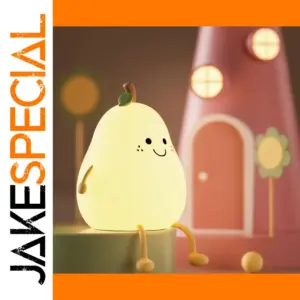 Adorable Pear Night Light for Kids