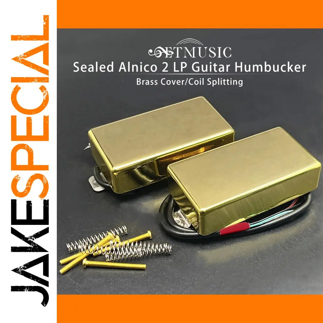 LP Guitar Pickups Set with Alnico 2/5 Humbuckers 1 LP Guitar Pickups Set with Alnico 2/5 Humbuckers