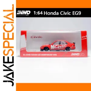 Red Honda Civic EG9 1:64 Scale Model Collection