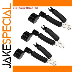 Multi-Function Guitar Repair Tool in Stainless Steel