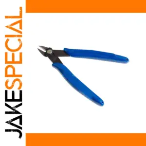 Blue DIY Electronic Clamp & Diagonal Cutters