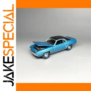 Vintage 1:64 Scale Diecast Two-Door Sports Car