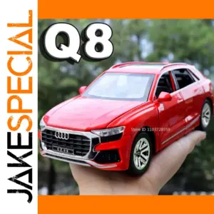 Red Audi Q8 1:32 Scale Diecast Model