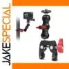 Aluminum Camera Mount with Dual Ballhead