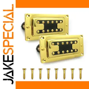 Gold RB Style Mini Humbucker Pickup for Electric Guitar