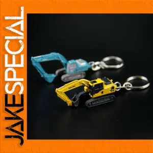 Mini Komatsu PC210-8 Alloy Excavator Keychain