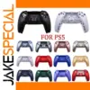 PS5 Controller Shell Replacement in Metallic Finish