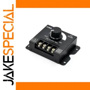 12V/24V LED Dimmer Voltage Regulator, 30A