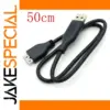 50cm USB 3.0 Micro B Data & Charging Cable