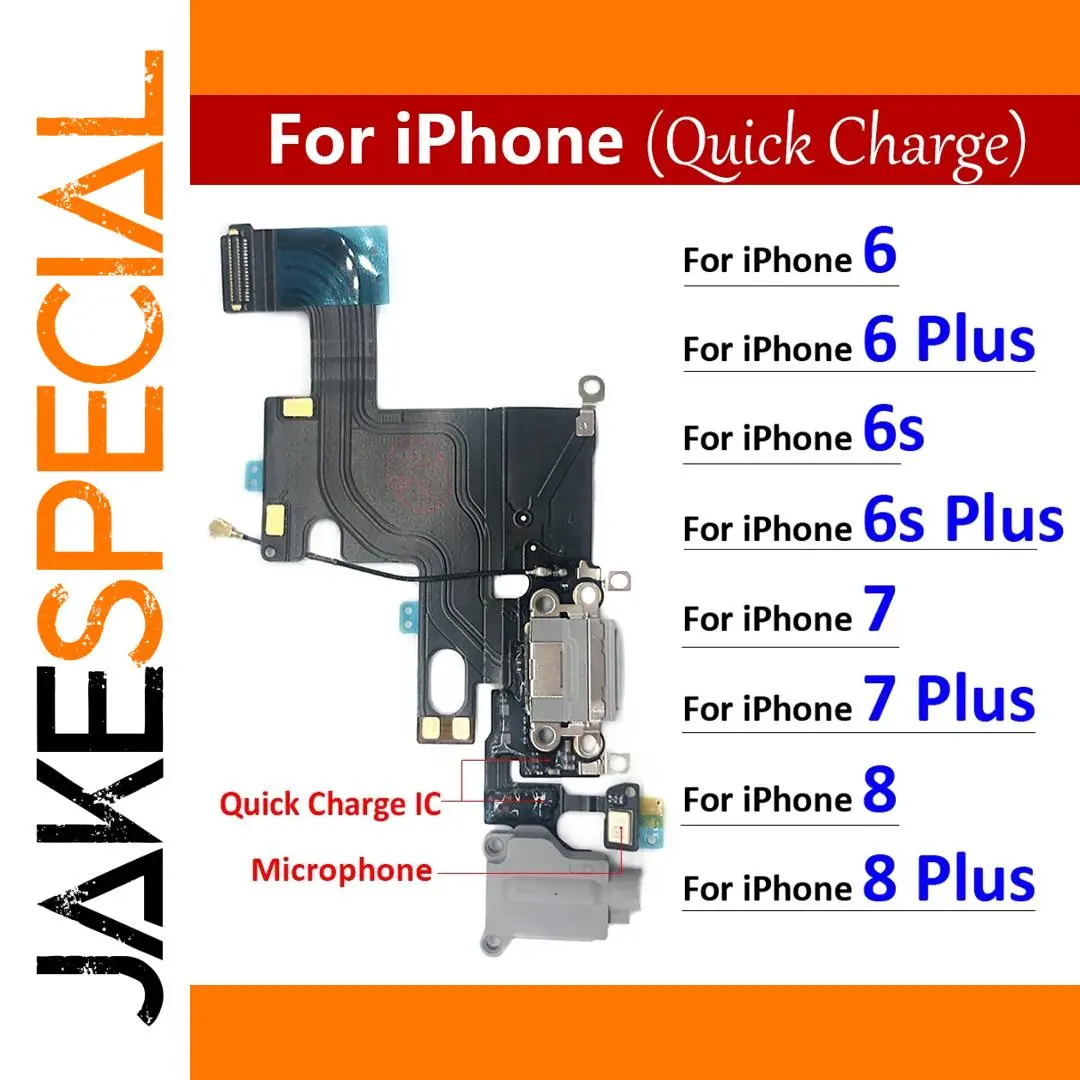 iPhone USB Charging Port Flex Cable Replacement 1 iPhone USB Charging Port Flex Cable Replacement