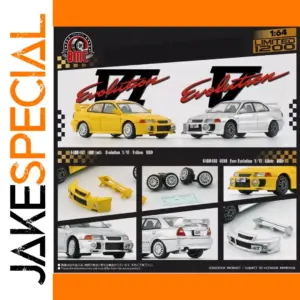 Miniature Mitsubishi Lancer Evolution V/VI Diecast Model